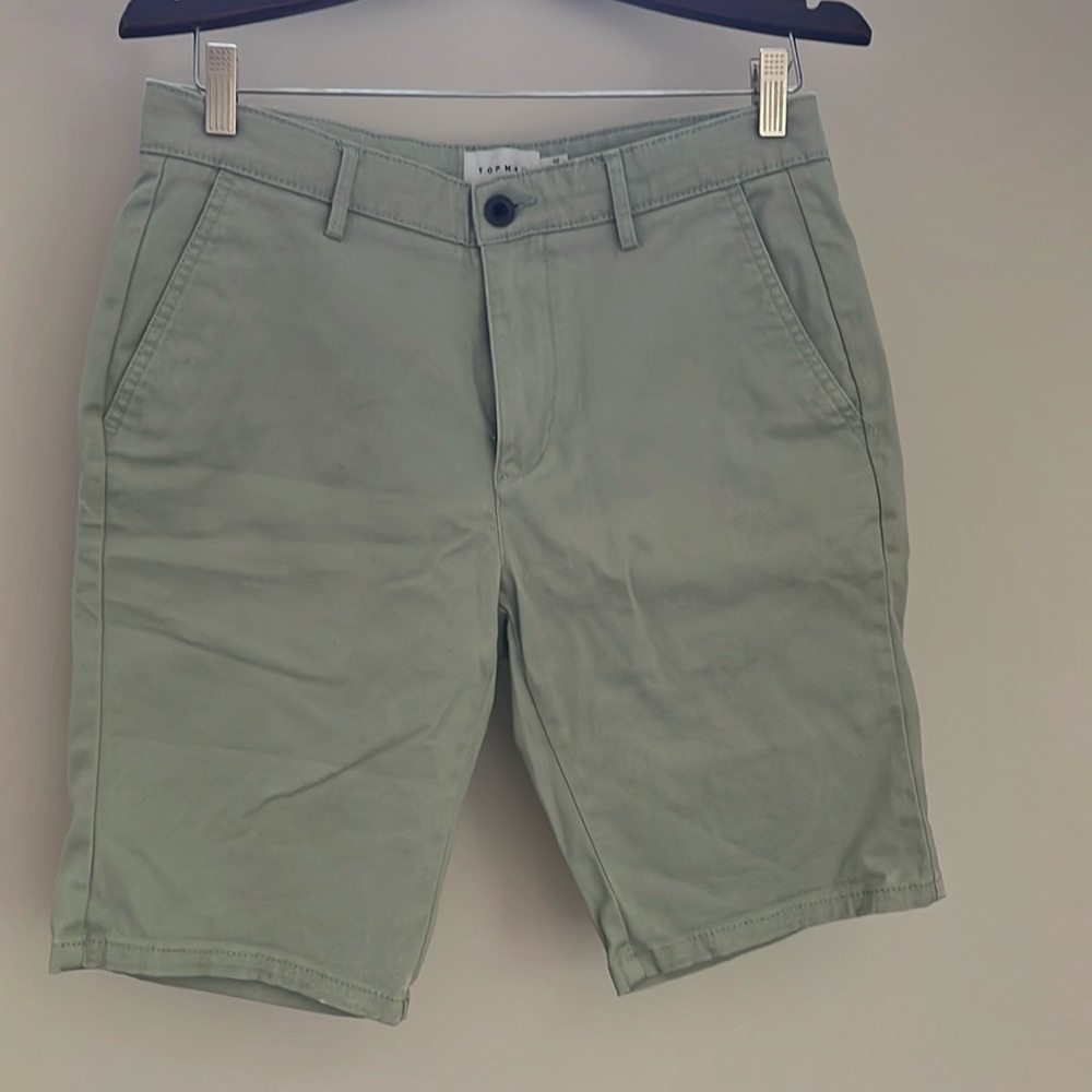 TopShop+TopMan+Green+Mint+Shorts++Bermuda+32+Nordstrom+EUC